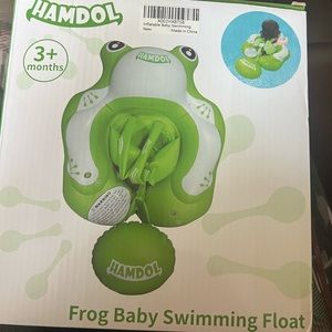 Frog baby swimming float